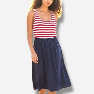 🌸Coco USA🌸 Sleeveless Dress Size Small Stretch Striped